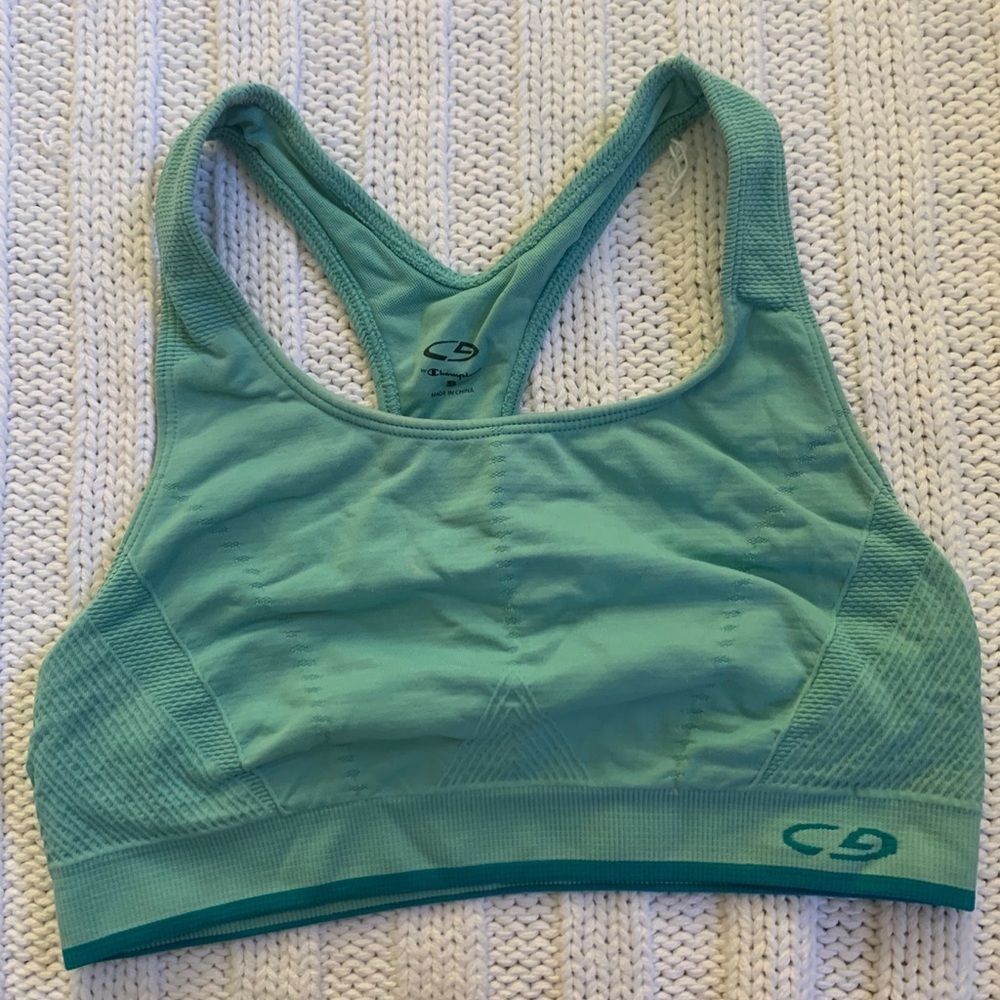Champion Blue Sports Bra